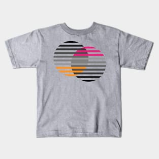 Striped baubles Kids T-Shirt